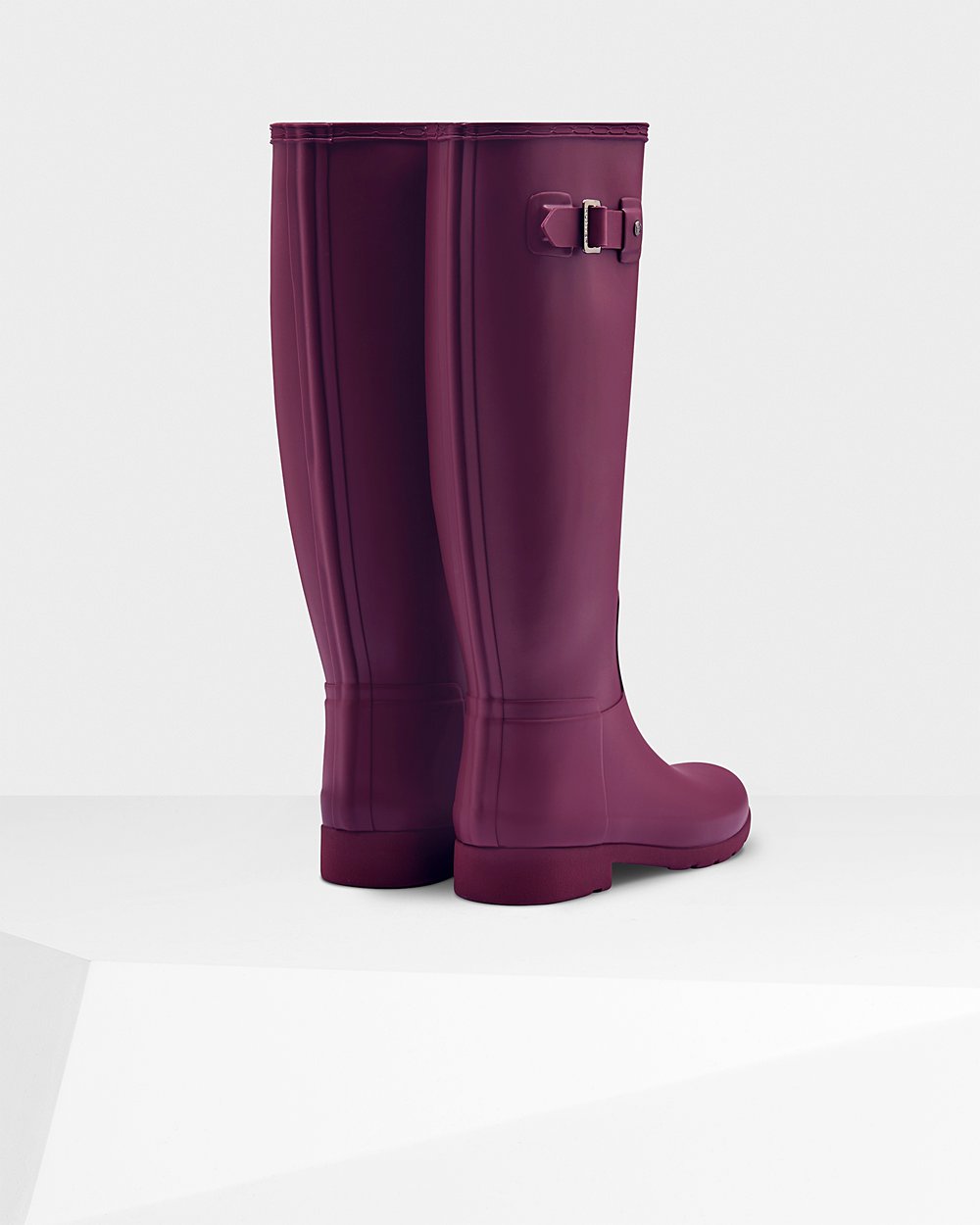 Galochas Altas Hunter Feminina Roxo - Refined Slim Fit - 29AEIHTDL